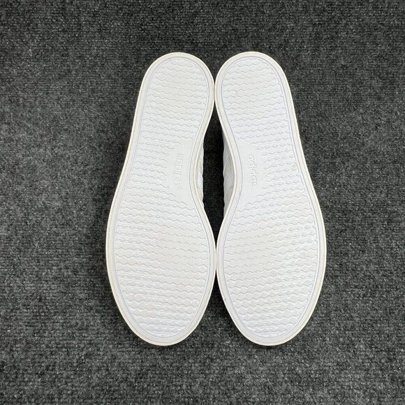 Adidas Bravada Shoes Womens Size 10 White Canvas Athletic Low Lace Skate Sneaker - Picture 9 of 11